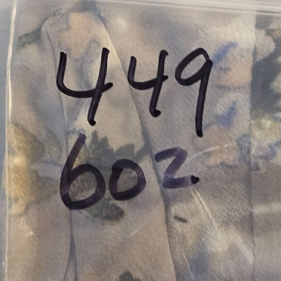 Loft Women's Floral Button-Up Blouse Gray M Cottagecore Clean Girl Light Layers - Picture 13 of 13